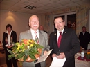 Vorsitzender M.Schulz und Hr Goecke