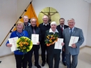 Ehrung für 50 jährige Mitgliedschaften: Ehepaar Laurenz und Poder !!!