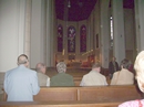 Teilnahme an der Mittagshore der Chorherren in der Abteikirche - 12.09.2008