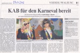 Rheinische Post Artikel vom 23.01.2012 -Klicke und Bild erscheint in Farbe und Größer